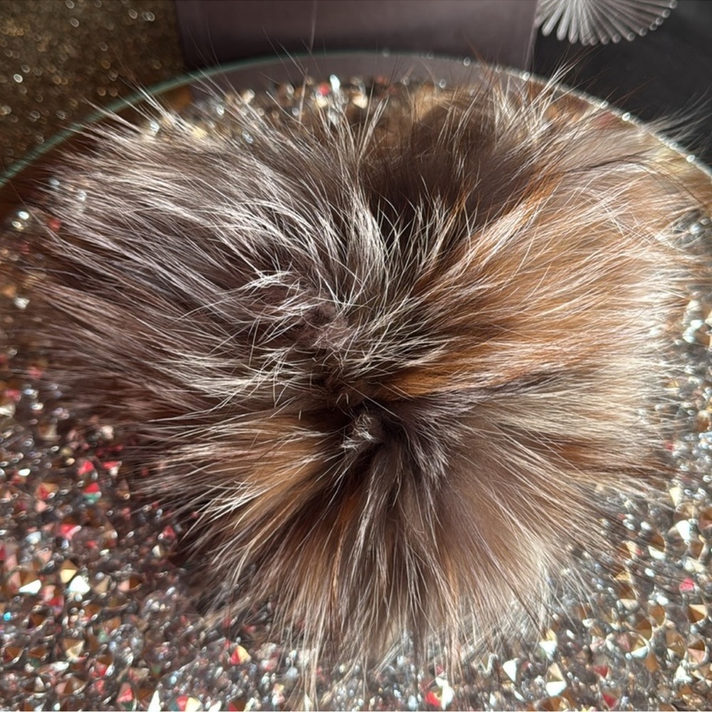 Silver Fox Soft Multi Warm Ivory Fur Head Band or Neck Scarf, 
$129 $347 - Picture 2 of 6